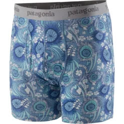 Patagonia Men's Essential Boxer Briefs - 6": Rincon Hunt Small: Anacapa Blue