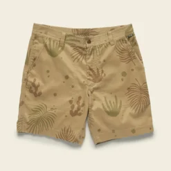 Howler Brothers Clarksville Walk Shorts: Forest Floor: Treehouse
