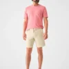 Faherty Stretch Terry™ Short (7.5" Inseam): Stone