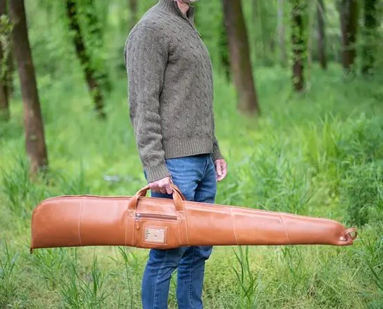 Sarge Leather Gaucho: Shotgun And Rifle Leather Case 4 Sarge Leather Gaucho: Shotgun And Rifle Leather Case - Image 4