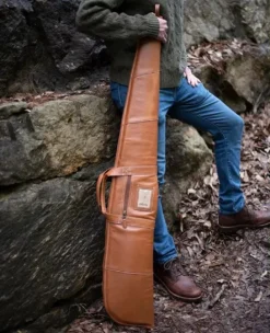 Sarge Leather Gaucho: Shotgun And Rifle Leather Case 11 Sarge Leather Gaucho: Shotgun And Rifle Leather Case -Clothing Store Sarge Leather Gun Case 3 76321.1647360518