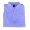 Craig Reagin Sugar Stripe Polo: Lilac