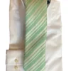 Seaward & Stearn Light Green Stripe Tie