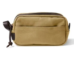 Filson Rugged Twill Travel Kit: Tan