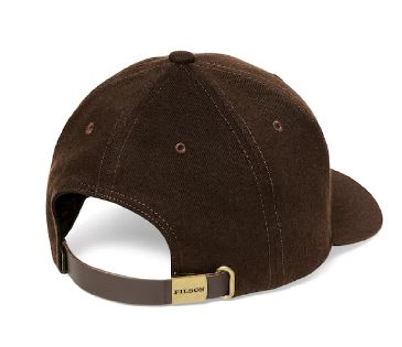 Filson Heritage Ball Cap: Dark Brown/Look Alive 2 Filson Heritage Ball Cap: Dark Brown/Look Alive - Image 2