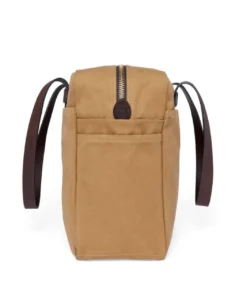 Filson Rugged Twill Tote Bag W/ Zipper: Tan -Clothing Store a4 50123.1674581618