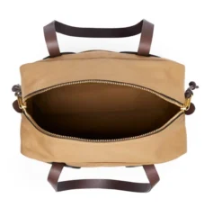 Filson Rugged Twill Tote Bag W/ Zipper: Tan -Clothing Store a5 69632.1674581618
