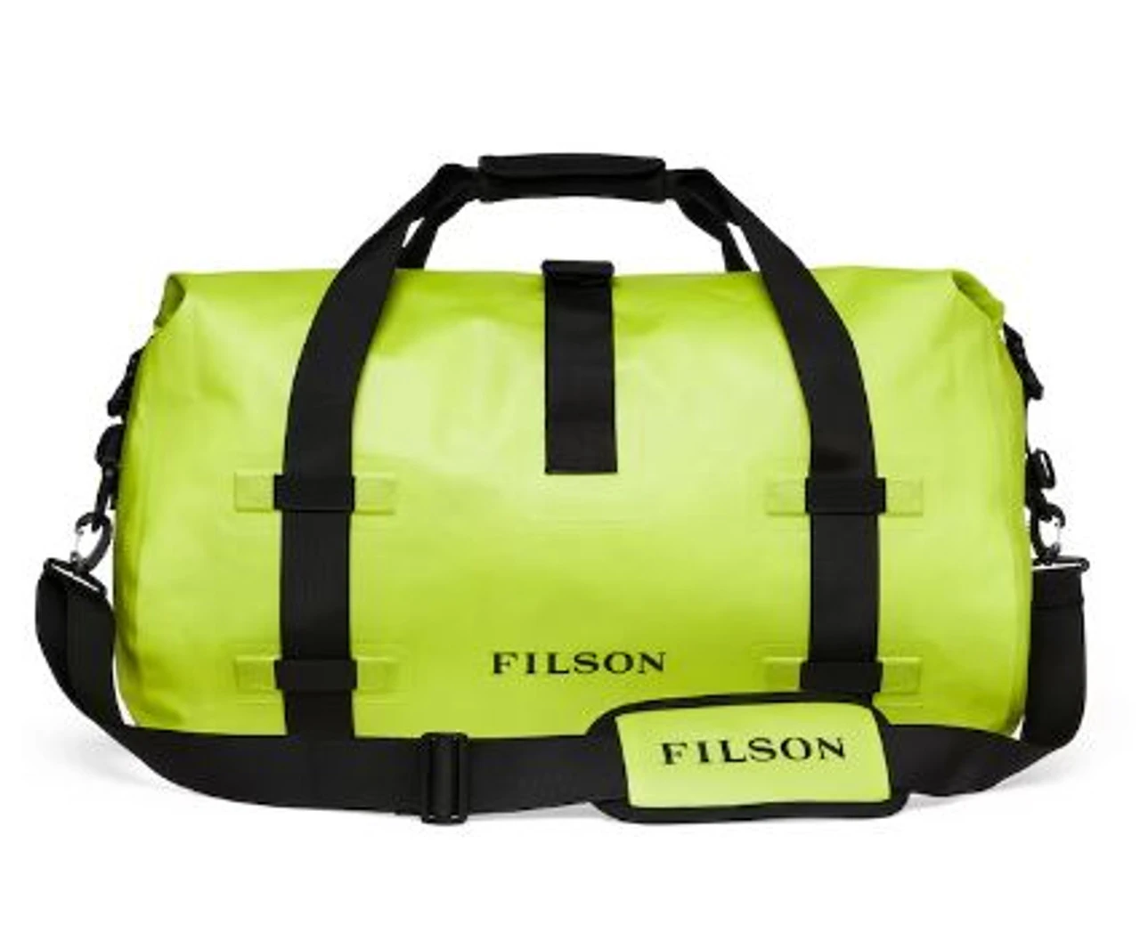 Filson Medium Dry Duffle Bag: Laser Green 1 Filson Medium Dry Duffle Bag: Laser Green