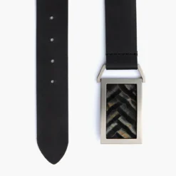 Brackish Black Jack Belt: Turkey Feathers 10 Brackish Black Jack Belt: Turkey Feathers -Clothing Store blackjack mens feather belt flatlay 720x 35846.1674580875
