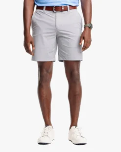 Southern Tide Brrr°®-die 8 Inch Performance Short: Steel Grey