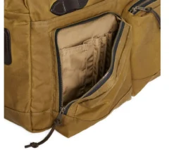 Filson 48 Hour Tin Cloth Duffle Bag: Dark Tan 10 Filson 48 Hour Tin Cloth Duffle Bag: Dark Tan -Clothing Store dark5 44709.1669747595