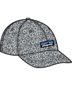Patagonia P-6 Label Trad Cap: Wild Hex - Forge Grey -Clothing Store detail 38296 WDFO P 01 30262.1675118225