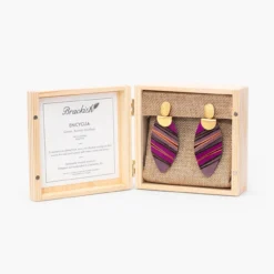 Brackish Encyclia Drop Earring -Clothing Store encyclia womens feather drop earrings boxed 720x 28698.1681316452