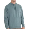 Free Fly Bamboo Fleece Hoody Pullover: Heather Juniper