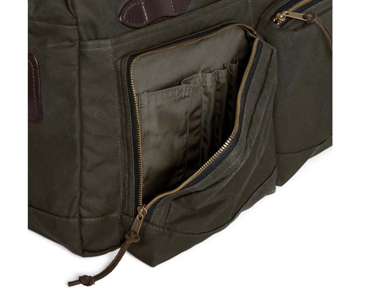 Filson 48 Hour Tin Cloth Duffle Bag: Otter Green 3 Filson 48 Hour Tin Cloth Duffle Bag: Otter Green - Image 3