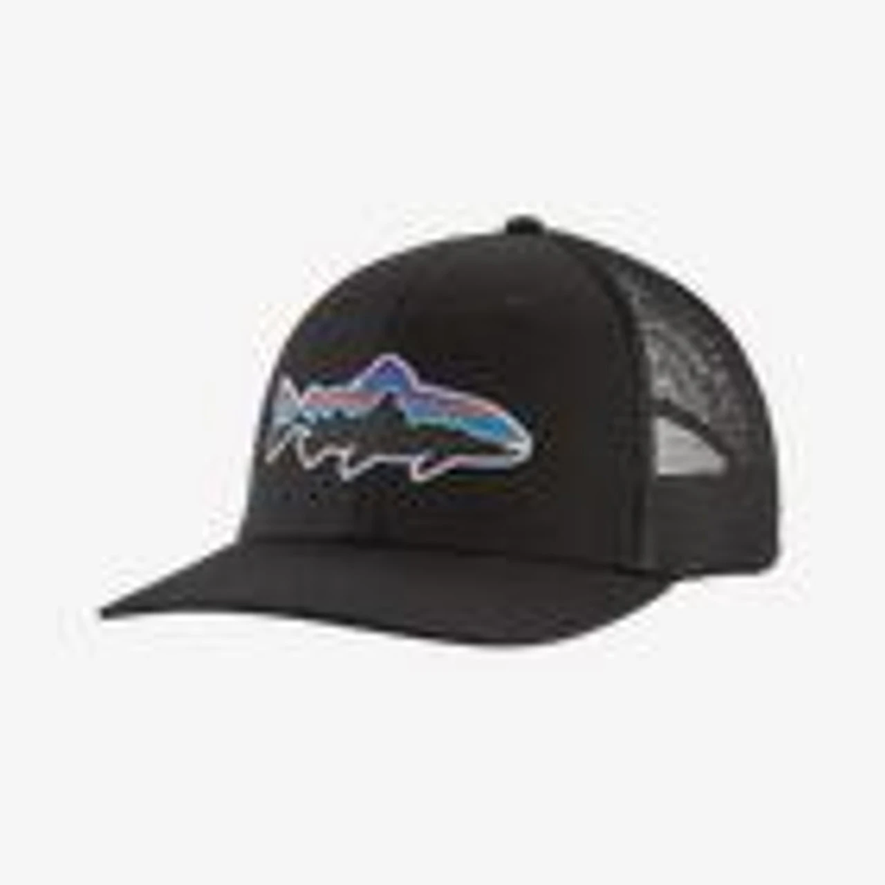 Patagonia Fitz Roy Trout Trucker Hat - Black 1 Patagonia Fitz Roy Trout Trucker Hat - Black