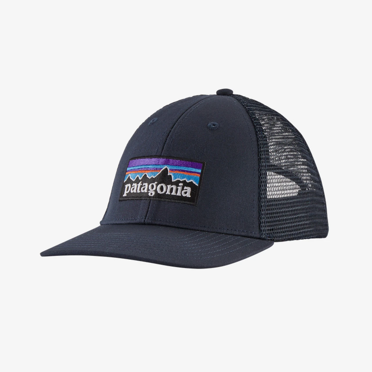 Patagonia P-6 Logo LoPro Trucker Hat - Navy Blue 1 Patagonia P-6 Logo LoPro Trucker Hat - Navy Blue