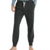 Free Fly Men's Bamboo Heritage Fleece Jogger: Heather Black
