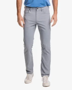 Southern Tide Intercoastal Performance Pant: Steel Grey