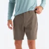 Free Fly Men's Latitude Short: Tabacco