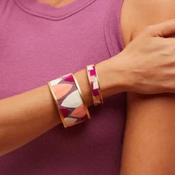 Brackish Wide Cuff: Ludisia -Clothing Store ludisia feather wide cuff lifestyle 3 720x 41748.1681315765