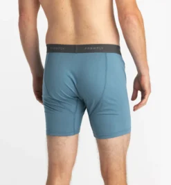 Free Fly Men's Bamboo Motion Boxer Brief: Bluestone