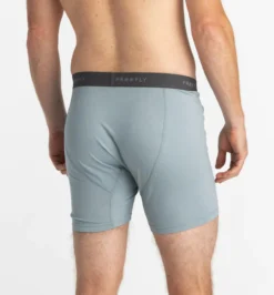 Free Fly Men's Bamboo Motion Boxer Brief: Ocean Mist
