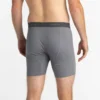 Free Fly Men's Bamboo Motion Boxer Brief: Slate