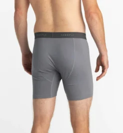 Free Fly Men's Bamboo Motion Boxer Brief: Slate