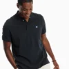 Southern Tide Skipjack Polo Shirt: Black