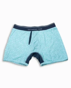 Southern Tide Over Clubbing Baxter Boxer Brief: Baltic Teal