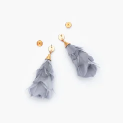 Brackish Statement Earring: Queen Mary -Clothing Store queen mary feather statement earrings back 720x 13323.1666891481
