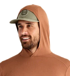 Free Fly Men's Bamboo Men's Bamboo Shade Hoody: Desert Sand Red -Clothing Store shade hoody desert sand red men top 4 600x 65972.1661263045