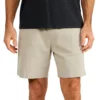 Free Fly Men's Stretch Canvas Short - 7": Stone Khaki