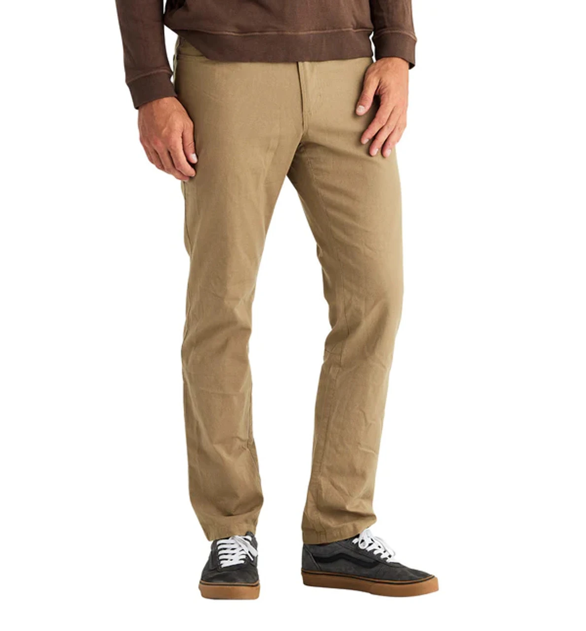 Free Fly Men's Stretch Canvas 5 Pocket Pant: Timber 1 Free Fly Men's Stretch Canvas 5 Pocket Pant: Timber