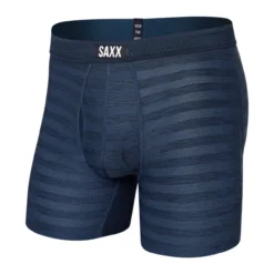 Saxx DropTemp™ Cooling Mesh Boxer Brief / Dark Denim Heather