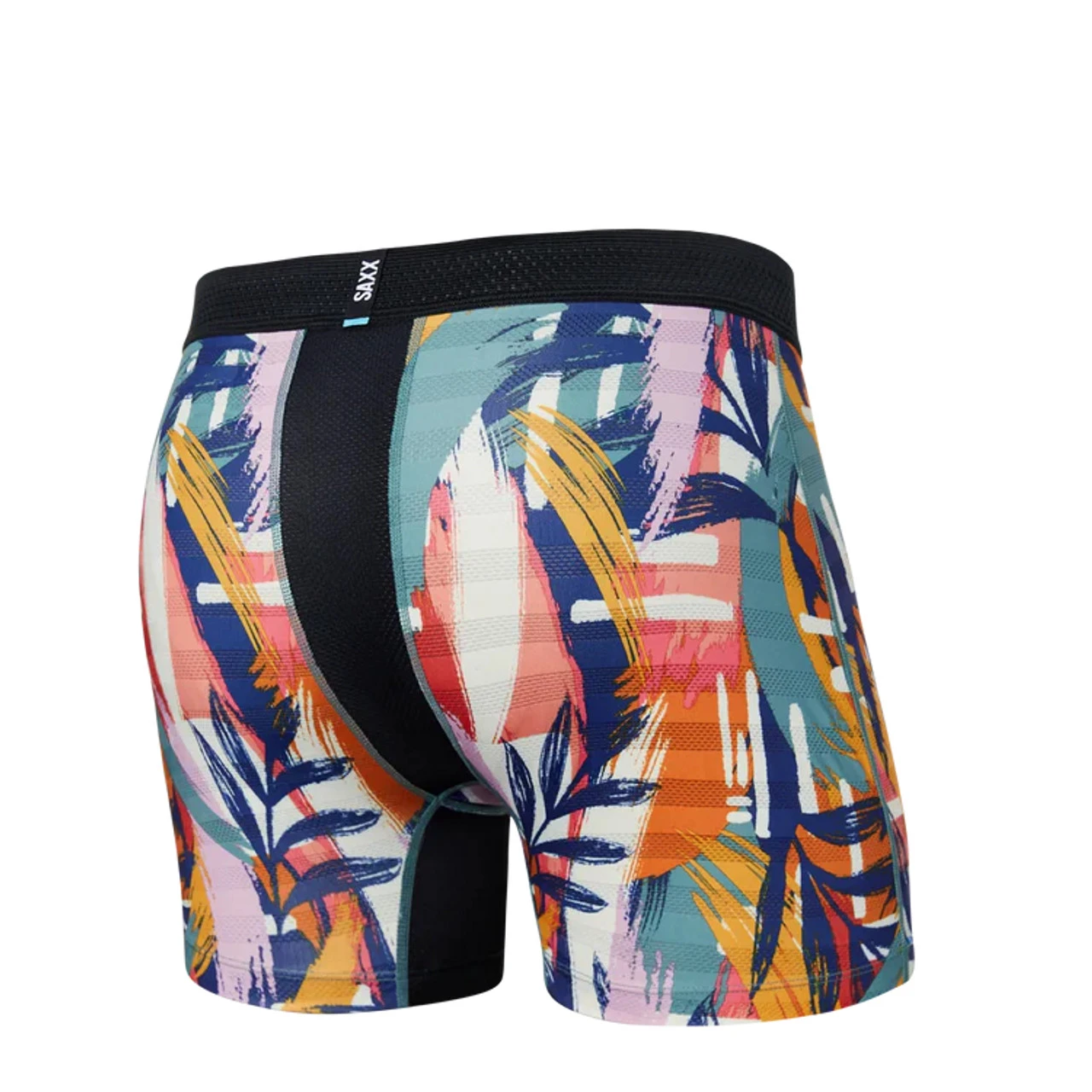 Saxx DropTemp™ Cooling Mesh Boxer Brief / Surf Safari - Multi 2 Saxx DropTemp™ Cooling Mesh Boxer Brief / Surf Safari - Multi - Image 2