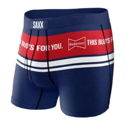 Saxx Ultra Boxer Brief - Navy Placement Stripe