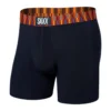Saxx Ultra Boxer Brief: Dark Ink/Geo Web