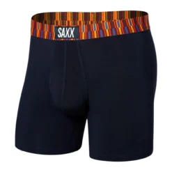 Saxx Ultra Boxer Brief: Dark Ink/Geo Web