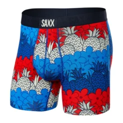 Saxx Ultra Boxer Brief: Pineapple Strata- Multi