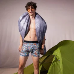 Saxx Quest Quick Dry Mesh Boxer Brief / Mind Traveller- Multi -Clothing Store sxbb70f mtm da d 15726.1684779868