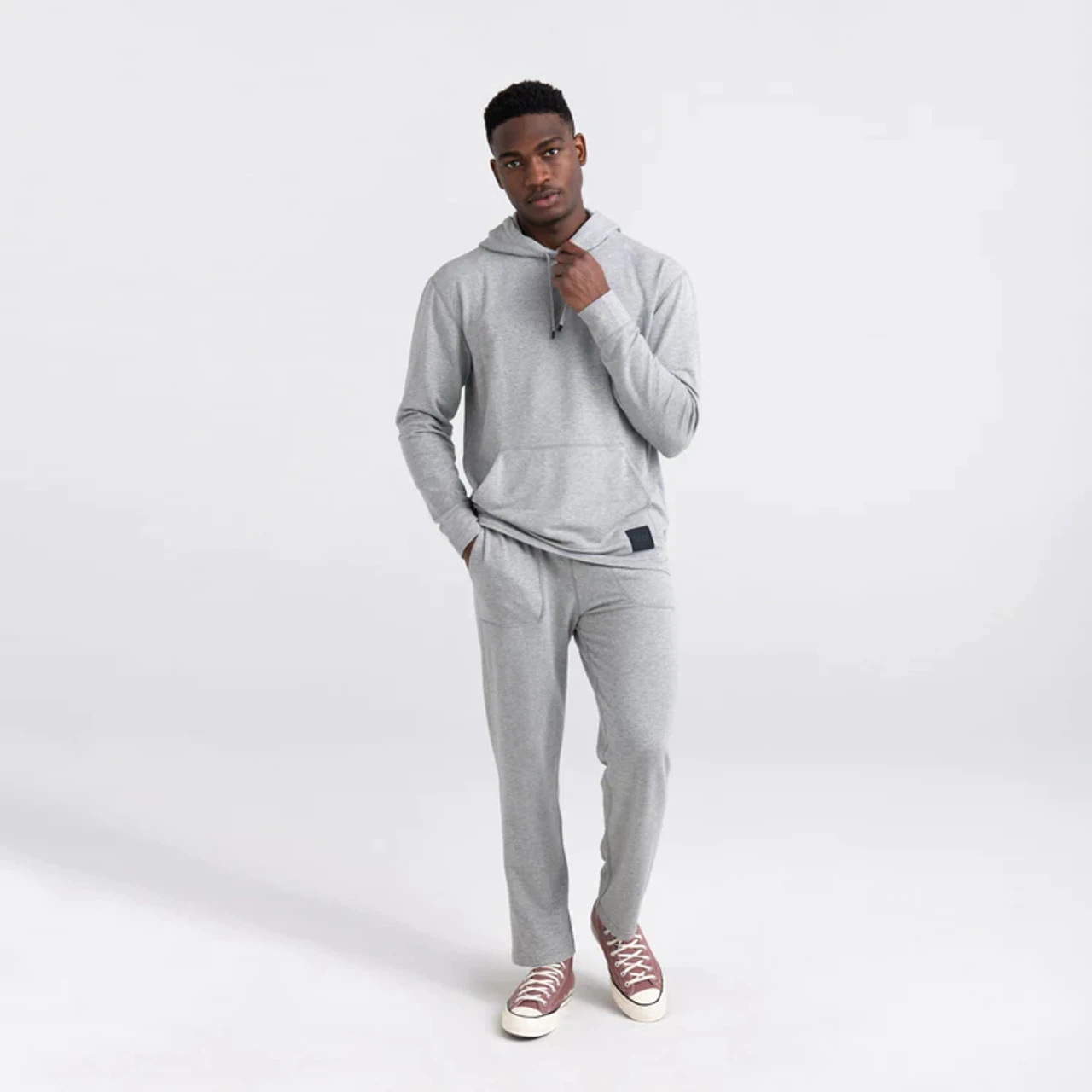 Saxx 3 Six Five Hoodie: Ash Grey Heather 3 Saxx 3 Six Five Hoodie: Ash Grey Heather - Image 3