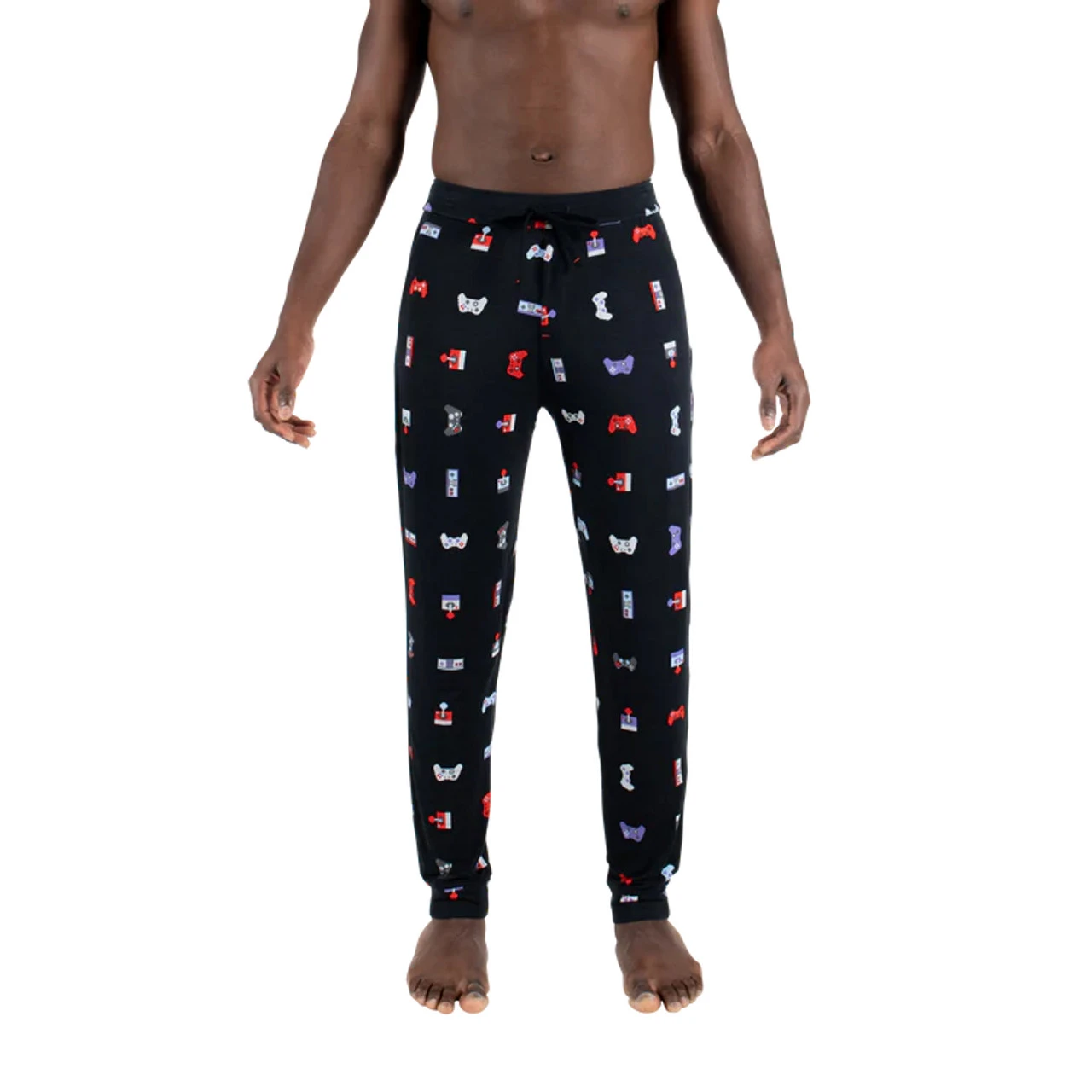 Saxx 3 Snooze Pant: Gamer - Black 1 Saxx 3 Snooze Pant: Gamer - Black
