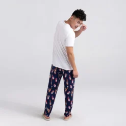 Saxx 3 Snooze Pant: Bud Winter Gear - Navy -Clothing Store sxsc32 whi sxlp33 bwn 2body b fa22 47955.1666898162