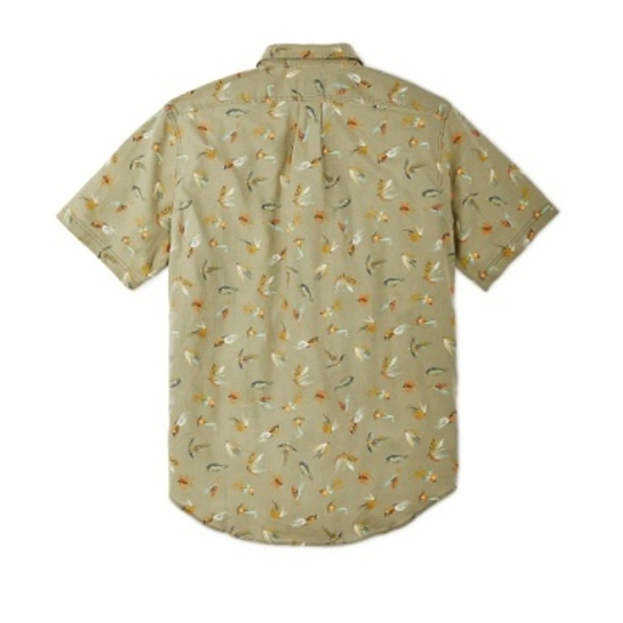 Filson Short Sleeve Alaskan Guide Shirt: Olive Lures 3 Filson Short Sleeve Alaskan Guide Shirt: Olive Lures - Image 3